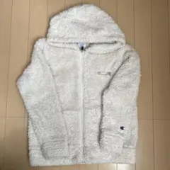 Champion フリースフード付きジャケット