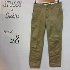 STUSSY×Dickies コラボチノパン　サイズ28 ワークパンツのサムネイル