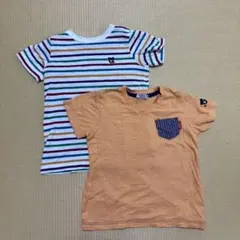 ミキハウス　ダブルビー　半袖Tシャツ 2枚セット　110