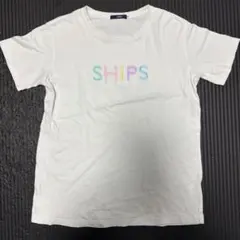 SHIPS 刺繍 Tシャツ ホワイトのサムネイル