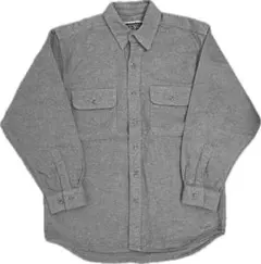 90s FIELD&STREAM ヘビネル 霜降りグレー ネルシャツ