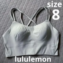 美品　Like a Cloud リブ ロングラインブラ ライトサポート　8