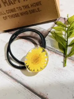 一輪の花✳︎レジンヘアゴム