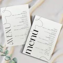 メニュー表