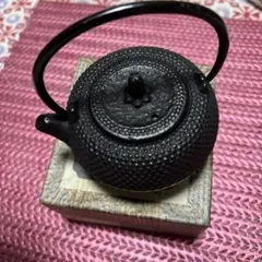 南部鉄器 鉄瓶 扇面文様 茶道具 未使用品 - メルカリ