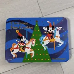東京ディズニーランド クリスマスファインクッキー 空き缶