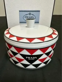 未使用品 PRADA ポーセリンアクセサリージュエリーケース 陶器