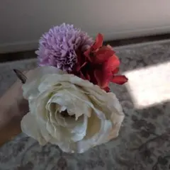 造花3本