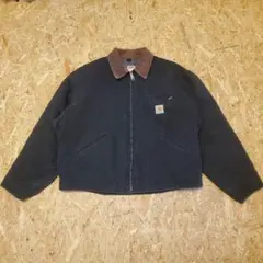【超美品】星タグ 背面刺繍 USA製 カーハート デトロイトジャケット BLK 2025年最新】カーハート デトロイトジャケット usa製の人気アイテム