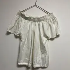 URBAN RESEARCH アーバンリサーチ オフショルカットソー ホワイトのサムネイル