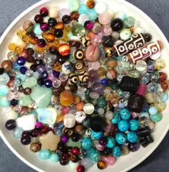 A26　お買い得商品　天然石、人工石のミックス　500g＋