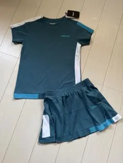 アドミラル テニスウェア セットアップ ブルー スコート Tシャツ M