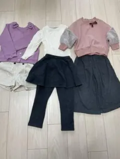 女児冬服セット　サイズ110cm