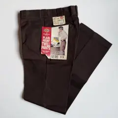 デッドストック80s90sチビタグ USA製Dickies 874 ワークパンツ