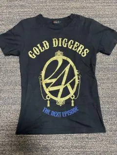 24karats GOLD DIGGERS Tシャツ ブラック M