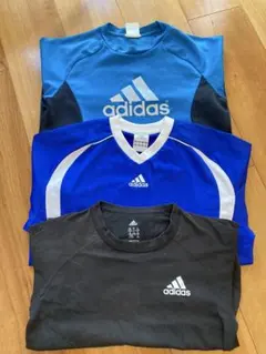 adidas 長袖Tシャツ 3枚セット 150/140
