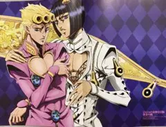 ゆ*ん様 ジョジョ展 特大 B1サイズ ポスター 承太郎 イギー ジョジョ