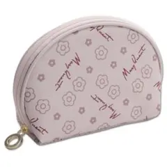 MARY QUANT♡トーンサインデイジー ラウンドポーチ ピンク