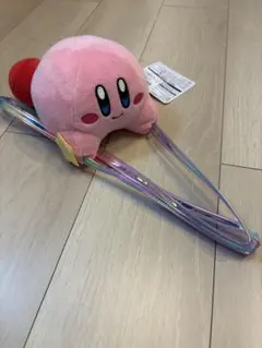 星のカービィ　だきつきポシェット　カービィ (にっこり)