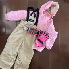 IGNIO 子供用 ピンク スキーウェア セット 110cm