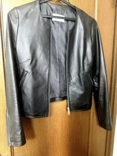 STUDIOUS　 羊革 シングルライダースジャケット