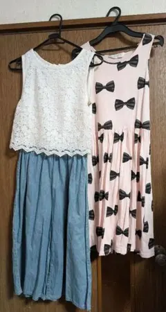 H＆М AIRLY momo ノースリーブ 160　2枚セット