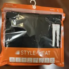 GU STYLE-HEAT レギンス Lサイズ ブラック