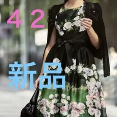 新品❣️オリジナル花柄プリントワンピースのサムネイル