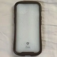 iPhone13　iFace ブラウン ハードケース