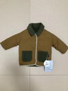 【新品・タグ付き】コニー リバーシブル ボアジャケット 90 ブラウン