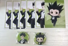 HUNTER×HUNTER アニメイトフェア ゴン 缶バッジ 特典カード
