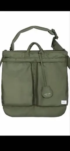 PORTER × HYKE HELMET BAG olive