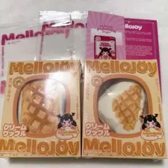 Mellojoy メロジョイ スクイーズ クリームワッフル スクエア.さんかく