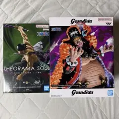 ワンピース フィギュア ゾロ 黒ひげ Grandista セット - メルカリ