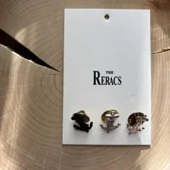 THE RERACS リラクス ピンバッチ3個セット