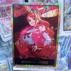 【美品】ナミ　ヒロインズ　金ドン　ワンピースカード