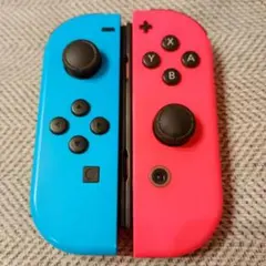 【美品純正完動品】Nintendo Switch ジョイコン 青赤⑧