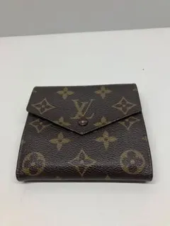 A0203)Louis Vuitton モノグラムデザイン 三つ折り財布