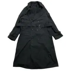 00s- 米軍実物 DSCP オールウェザーコート トレンチ 黒 メンズXXL
