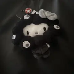 黒サンリオ ミャクミャク なりきりぬいぐるみBCブラック ハローキティー