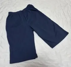 150cm 新品 タグ付き 無印良品 ハーフパンツ ネイビー 半ズボン 150