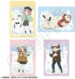 スパイファミリー アーニャ ダミアン ベッキー ボンド ポストカード