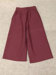 ワイドパンツ ガウチョパンツ Mサイズ