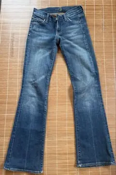 7 For All Mankind ダークブルー　ブーツカットデニム　サイズ23