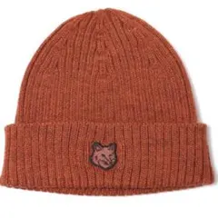 メゾンキツネ FOX HEAD PATCH RIBBED BEANIEのサムネイル