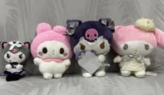 タグ付きあり　マイメロ　クロミ　ぬいぐるみ　4体セット