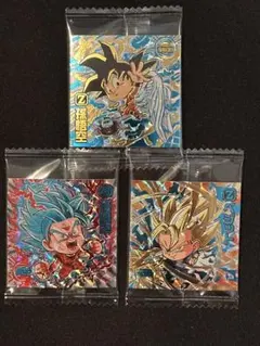 ドラゴンボール 超戦士シールウエハース超 激闘の記憶 UGR3種