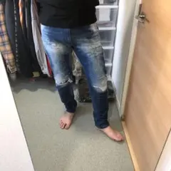 値下げ　DIESEL NARROT-T ジョグジーンズ　29