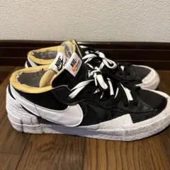 Nike Sacai ブラック ホワイト スニーカー