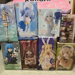 2.5次元　デートアライブ　涼宮ハルヒ　etc フィギュア　8点まとめ売り